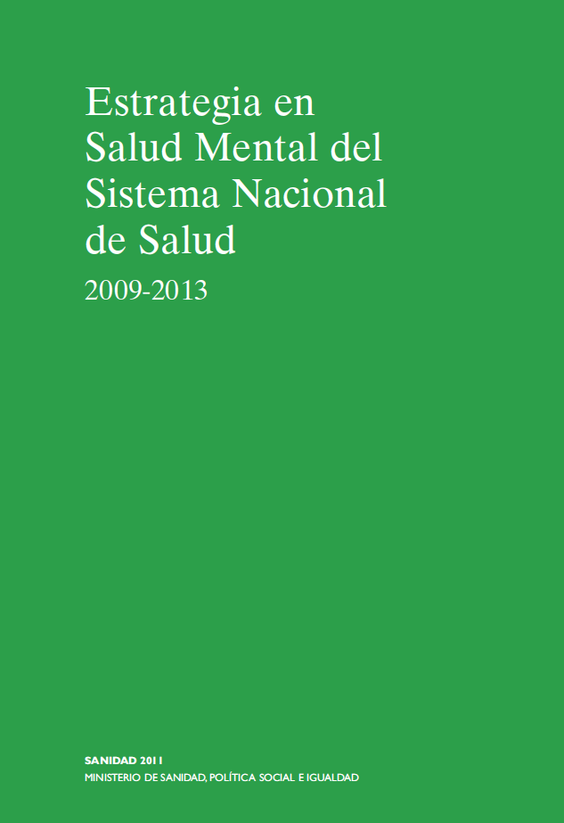 Estrategia Salud Mental SNS 2009-13