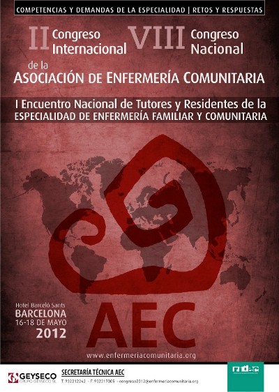 Cartel Congreso AEC Barcelona 2012