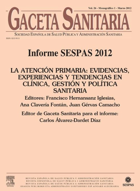 Informe SESPAS 2012