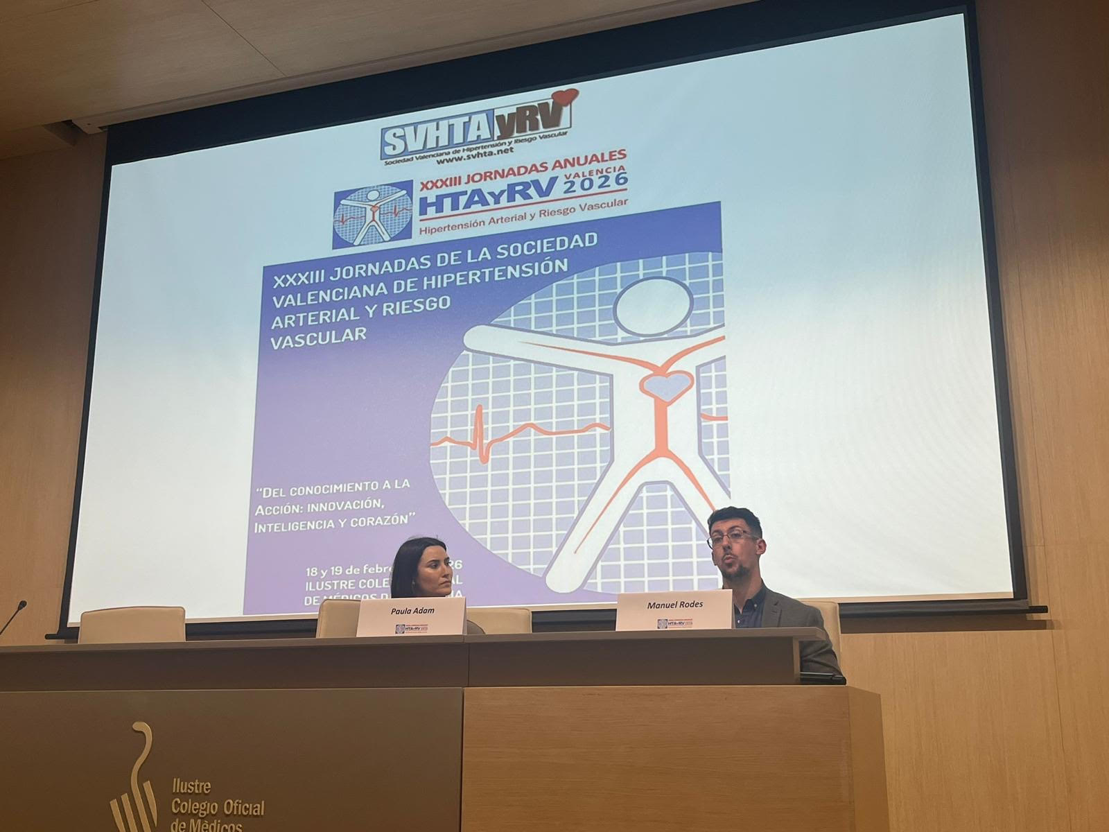 La AEC participa por segundo año consecutivo en las XXXIII Jornadas de la Sociedad Valenciana de Hipertensión Arterial y Riesgo Cardiovascular